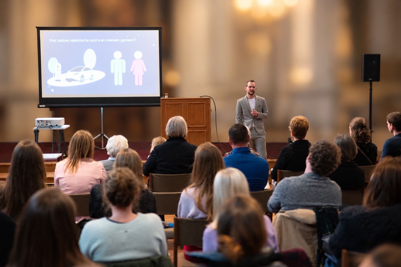 Een keynote voor een volle zaal